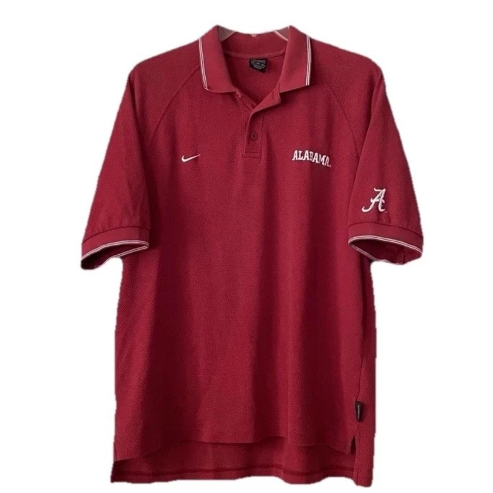 Nike Crimson Alabama Polo Shirt